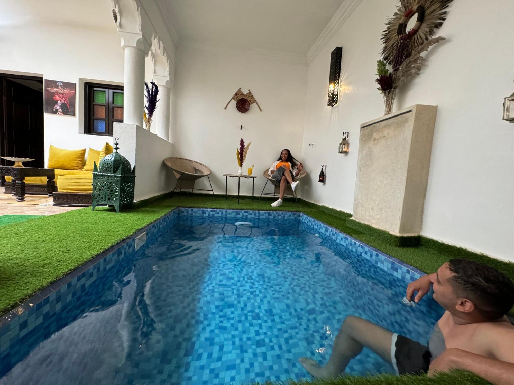 Riad Iklil Marrakesh Esterno foto